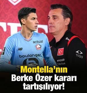 Montella'dan Berke'ye '&Uuml;vey evlat' muamelesi!