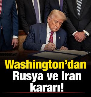 Washington&rsquo;da Rusya ve İran kararı!
