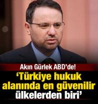 Adalet Bakanı G&uuml;rlek: T&uuml;rkiye hukuk alanında en g&uuml;venilir &uuml;lkelerden biri