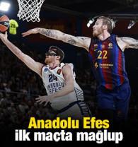 Anadolu Efes, EuroLeagu'in ilk haftasında mağlup