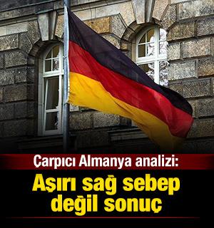 Milli İstihbarat Akademisi'nden &ccedil;arpıcı Almanya analizi: Aşırı sağ sebep değil sonu&ccedil;
