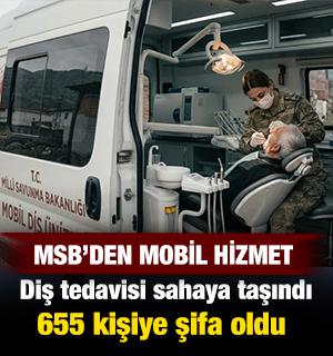 MSB&rsquo;den sahada sağlık desteği: 655 kişi tedavi edildi
