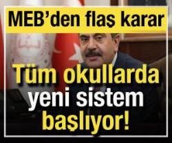 Okullarda yeni sistem başlıyor! &Ouml;ğrenci ve velileri sevindirecek haber