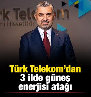 S&uuml;rd&uuml;r&uuml;lebilir dijital gelecek i&ccedil;in T&uuml;rk Telekom'dan 3 ilde g&uuml;neş enerjisi atağı