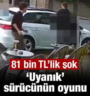 Uyanık s&uuml;r&uuml;c&uuml;n&uuml;n yer değiştirme oyunu: 81 bin TL&rsquo;lik şok