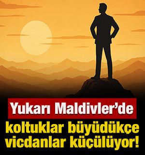 Yukarı Maldivler&rsquo;de koltuklar b&uuml;y&uuml;d&uuml;k&ccedil;e vicdanlar k&uuml;&ccedil;&uuml;l&uuml;yor!