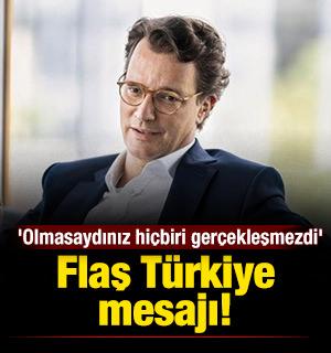 60 kişilik heyetle geliyorlar! Flaş T&uuml;rkiye mesajı: 'Olmasaydınız hi&ccedil;biri ger&ccedil;ekleşmezdi'