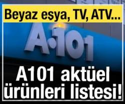 A101 8-14 Ekim akt&uuml;el kataloğu listesi: S&uuml;p&uuml;rge, Beyaz eşya, TV, ATV, Bebek arabası!