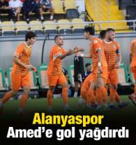 Alanyaspor Amed'e gol yağdırdı!