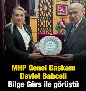  Bah&ccedil;eli, Bilge G&uuml;rs ile g&ouml;r&uuml;şt&uuml; 