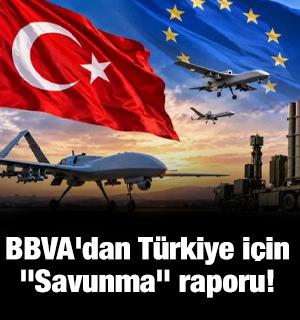 BBVA'dan T&uuml;rkiye i&ccedil;in "Savunma" raporu!