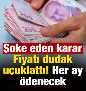 Fiyatı ağızları a&ccedil;ık bıraktırdı: Her ay &ouml;denecek! Şoke eden karar...