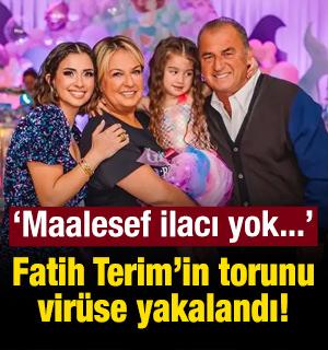 Fatih Terim'in torunu vir&uuml;se yakalandı