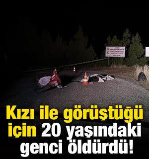 Kızı ile g&ouml;r&uuml;şt&uuml;ğ&uuml; i&ccedil;in 20 yaşındaki genci &ouml;ld&uuml;rd&uuml;!