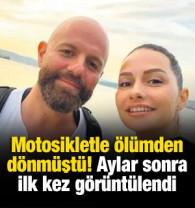 Motosiklet kazası ge&ccedil;irmişti!