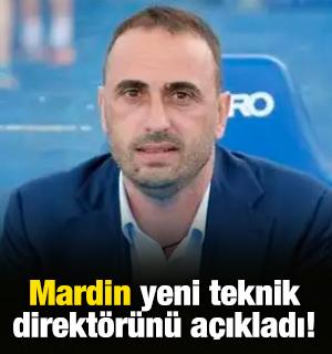 Mardin yeni teknik direkt&ouml;r&uuml;n&uuml; a&ccedil;ıkladı!
