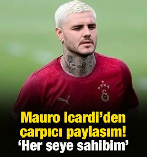 Icardi'den &ccedil;arpıcı paylaşım! 'Neden endişelendiklerini anlamıyorum'