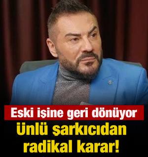 &Uuml;nl&uuml; şarkıcıdan  radikal karar! 