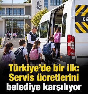 T&uuml;rkiye'de bir ilk: Ke&ccedil;i&ouml;ren'de okul servis &uuml;cretlerini belediye karşılıyor