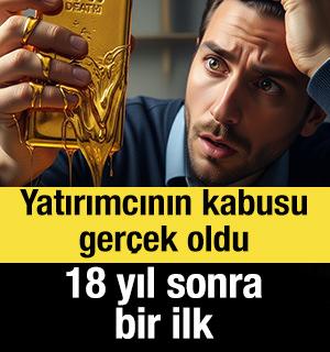 Yatırımcının kabusu ger&ccedil;ek oldu: Altında yıllardır g&ouml;r&uuml;lmeyen b&uuml;y&uuml;k kırılma!