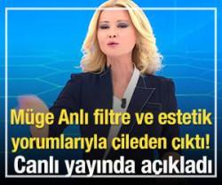 M&uuml;ge Anlı filtre ve estetik yorumlarıyla &ccedil;ileden &ccedil;ıktı