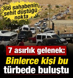 Batman&rsquo;da 7 asırlık gelenek bozulmadı, ekim ayında binler bu t&uuml;rbede buluştu