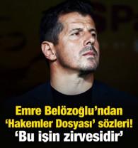 Emre Bel&ouml;zoğlu'ndan 'Hakemler Dosyası' s&ouml;zleri! 'Bu sene yaşananlar zirve'
