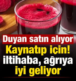 Kaynatıp i&ccedil;in: İltihaba ve ağrıya iyi geliyor! Duyan hemen satın alıyor