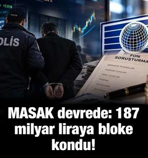 MASAK devrede: 187 milyar liraya bloke kondu! Fon soruşturması genişliyor