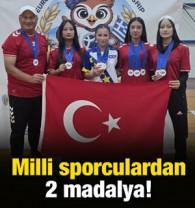 Milli sporculardan 2 madalya!