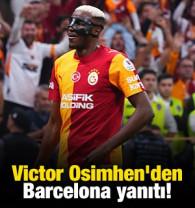 Victor Osimhen'den Barcelona yanıtı!