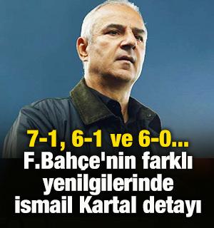 7-1, 6-1 ve 6-0... F.Bah&ccedil;e'nin farklı yenilgilerinde Kartal detayı