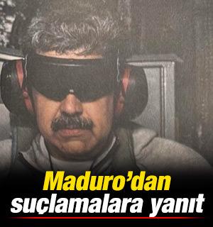 ABD'de tutsak edilen Maduro su&ccedil;lamaları reddetti