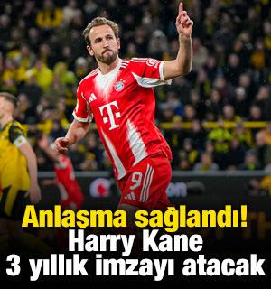 Anlaşma sağlandı! Harry Kane 3 yıllık imzayı atacak