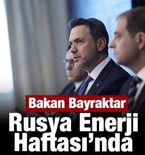 Bakan Bayraktar Rusya Enerji Haftası&rsquo;nda: Kapasiteleri etkin kullanmalıyız