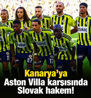 Fenerbah&ccedil;e'ye Aston Villa deplasmanında Slovak hakem!