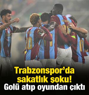 Fırtına'da sakatlık şoku! Gol&uuml; atıp oyundan &ccedil;ıktı
