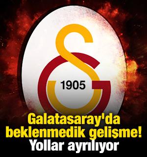 Galatasaray'da beklenmedik gelişme! Yollar ayrılıyor