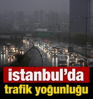 İstanbul'da trafik yoğunluğu