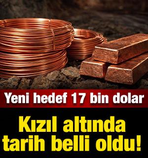 Kızıl altında tarih belli oldu: Yeni hedef tam tamına 17 bin dolar!
