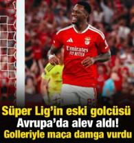 S&uuml;per Lig'in eski golc&uuml;s&uuml; Avrupa'da alev aldı! Golleriyle ma&ccedil;a damga vurdu