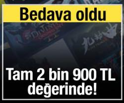 Tam 2 bin 900 TL değerinde: 3 oyun &uuml;cretsiz oldu!