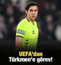 UEFA'dan Mehmet T&uuml;rkmen'e g&ouml;rev!