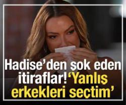 Hadise programda g&ouml;zyaşlarına boğuldu!