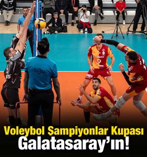 Voleybolda Şampiyonlar Kupası Galatasaray'ın!