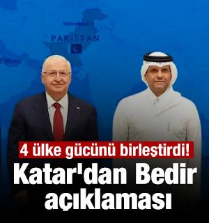 4 &uuml;lke g&uuml;c&uuml;n&uuml; birleştirdi! Katar'dan son dakika Bedir a&ccedil;ıklaması