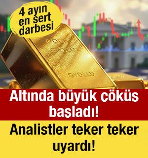 Altında b&uuml;y&uuml;k &ccedil;&ouml;k&uuml;ş başladı! 4 ayın en sert darbesi: Analistler teker teker uyardı!