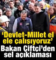 Bakan &Ccedil;ift&ccedil;i'den selden etkilenen b&ouml;lgelerdeki &ccedil;alışmalara ilişkin paylaşım
