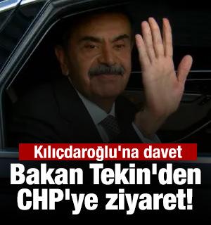 Bakan Tekin'den CHP'ye ziyaret! Kılı&ccedil;daroğlu'na davet