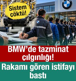 BMW&rsquo;de tazminat &ccedil;ılgınlığı! Rakamı g&ouml;ren istifayı bastı: Sistem &ccedil;&ouml;kt&uuml;!